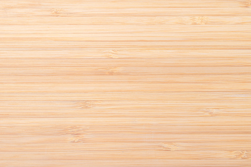 Bamboo wood texture background in creme beige color